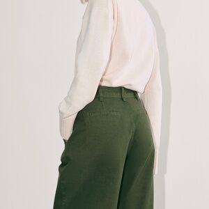 Everlane Women's Everywhere Pant in Dark Forest, Size 8